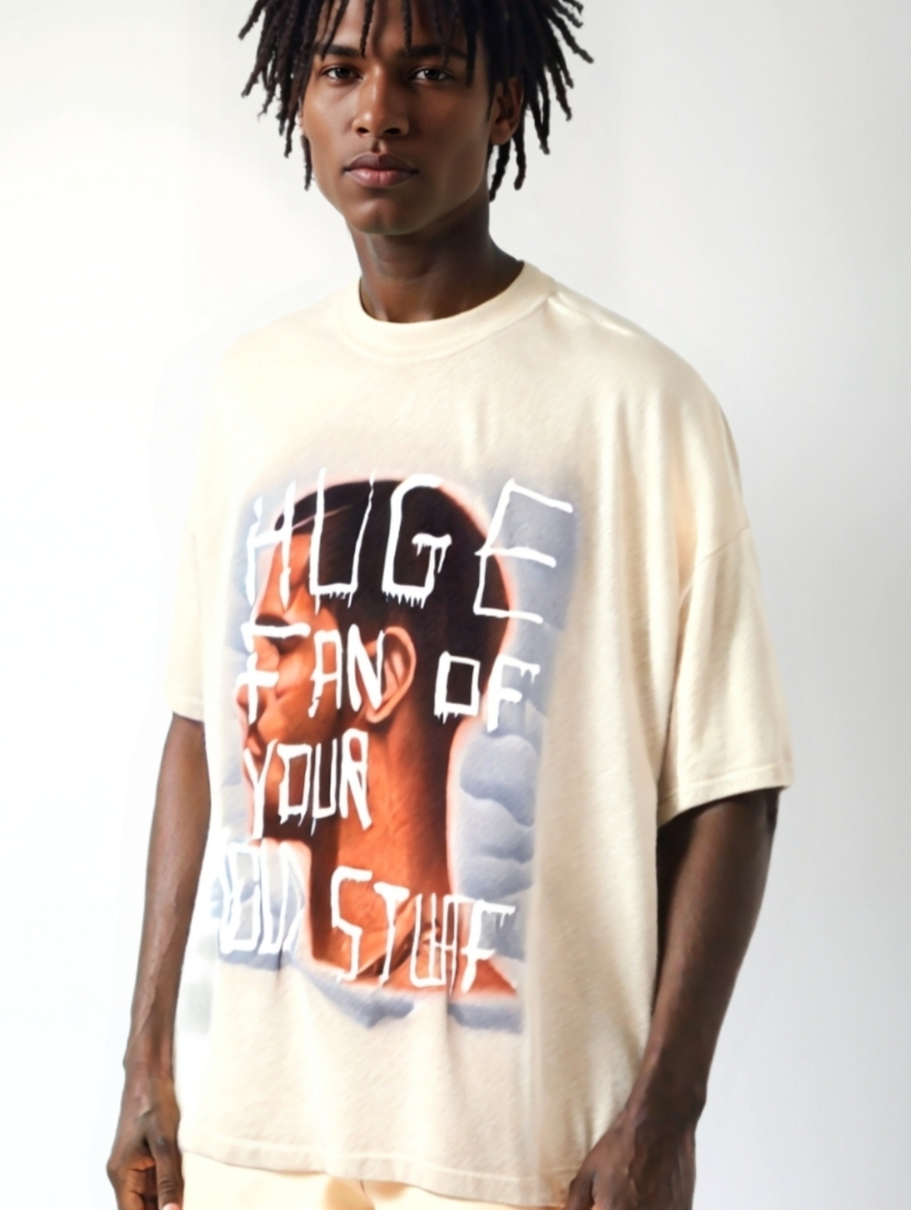 Huge Fan Of Your Old Stuff/Nothing Was The Same Drake Fan Oversize Tee XXL PTP27